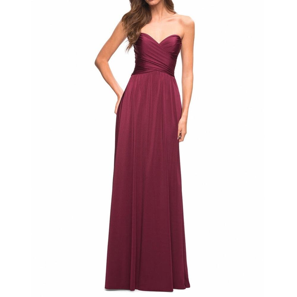 La Femme Strapless gown size 2 Nwot